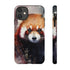 Red Panda in Watercolor - Impact Resistant Phone Case iPhone 11 Matte